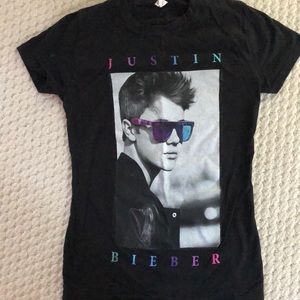 Justin Bieber tshirt. Size Medium